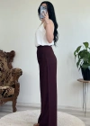 BAĞLAMALI KETEN PANTOLON
