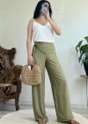 BAĞLAMALI KETEN PANTOLON
