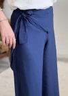 BAĞLAMALI KETEN PANTOLON
