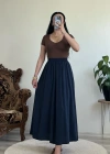 ÖN BÜZGÜLÜ V YAKA CROP