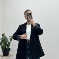BLAZER CEKET ÇİZGİLİ ASTARLI