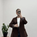 BLAZER CEKET ÇİZGİLİ ASTARLI