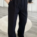 BELİ LASTİKLİ KUMAŞ PANTOLON