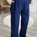 BELİ LASTİKLİ KUMAŞ PANTOLON