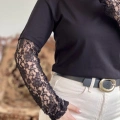 KOLU DANTEL T-SHIRT