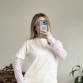 KOLU DANTEL T-SHIRT
