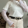 KOLU DANTEL T-SHIRT