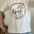 QUZU NAKIŞLI T-SHIRT