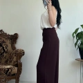 BAĞLAMALI KETEN PANTOLON