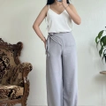 BAĞLAMALI KETEN PANTOLON