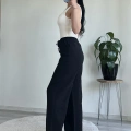 FİLAMLI KETEN PANTOLON
