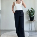 FİLAMLI KETEN PANTOLON
