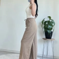 FİLAMLI KETEN PANTOLON