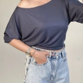 YARASA KOL KAYIK YAKA BLUZ
