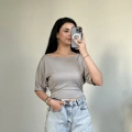YARASA KOL KAYIK YAKA BLUZ