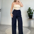 FİLAMLI KETEN PANTOLON