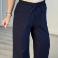 FİLAMLI KETEN PANTOLON