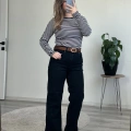 KEMERLİ STRAİGHT JEAN