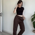 ÜÇ İPLİK PAÇASI LASTİKLİ JOGGER EŞOFMAN ALTI