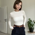 KAROL KEMERLİ HAVUÇ KESİM PANTOLON