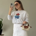 AYICIKLI OUTDOOR NAKIŞLI SWEAT