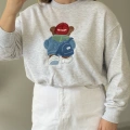 AYICIKLI OUTDOOR NAKIŞLI SWEAT