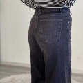 AZ LİKRALI WİDE LEG JEAN