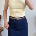 DİLVİN BÜZGÜLÜ KAYIK YAKA BODY