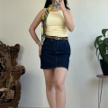DİLVİN BÜZGÜLÜ KAYIK YAKA BODY