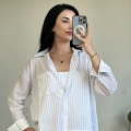 ÇİZGİLİ OVERSİZE GÖMLEK