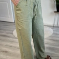 FİLAMLI KETEN PANTOLON