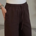 FİLAMLI KETEN PANTOLON