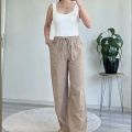FİLAMLI KETEN PANTOLON