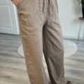FİLAMLI KETEN PANTOLON