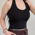 HALTER YAKA BASİC BLUZ