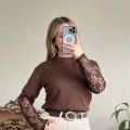 KOLU DANTEL T-SHIRT