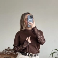KOLU DANTEL T-SHIRT
