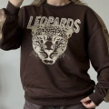 LEOPARDS BASKILI TAŞLI SWEAT