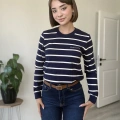 MASS ÇİZGİLİ KAZAK