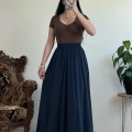 ÖN BÜZGÜLÜ V YAKA CROP