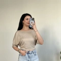 YARASA KOL KAYIK YAKA BLUZ