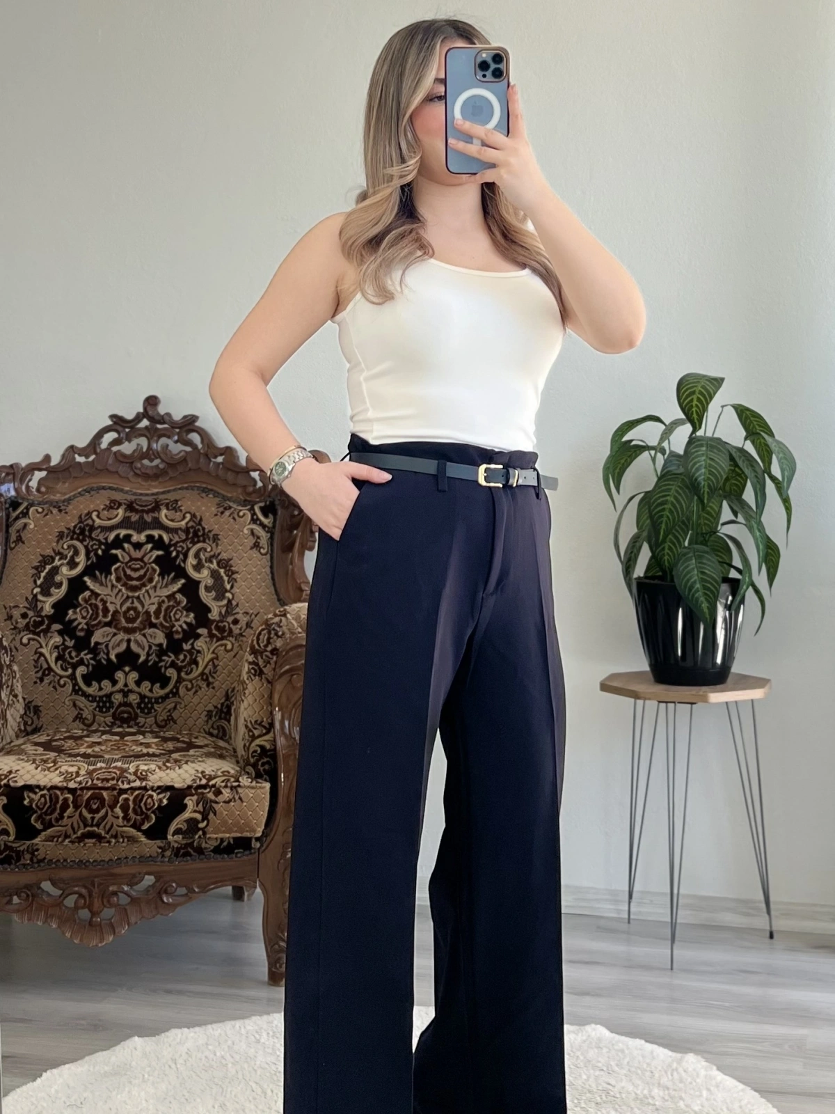 DOUBLE GENİŞ PAÇA PANTOLON