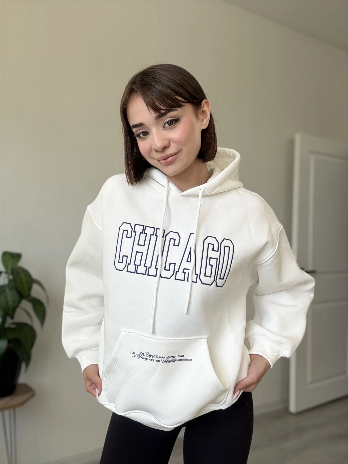 CHICAGO KAPÜŞONLU SWEAT