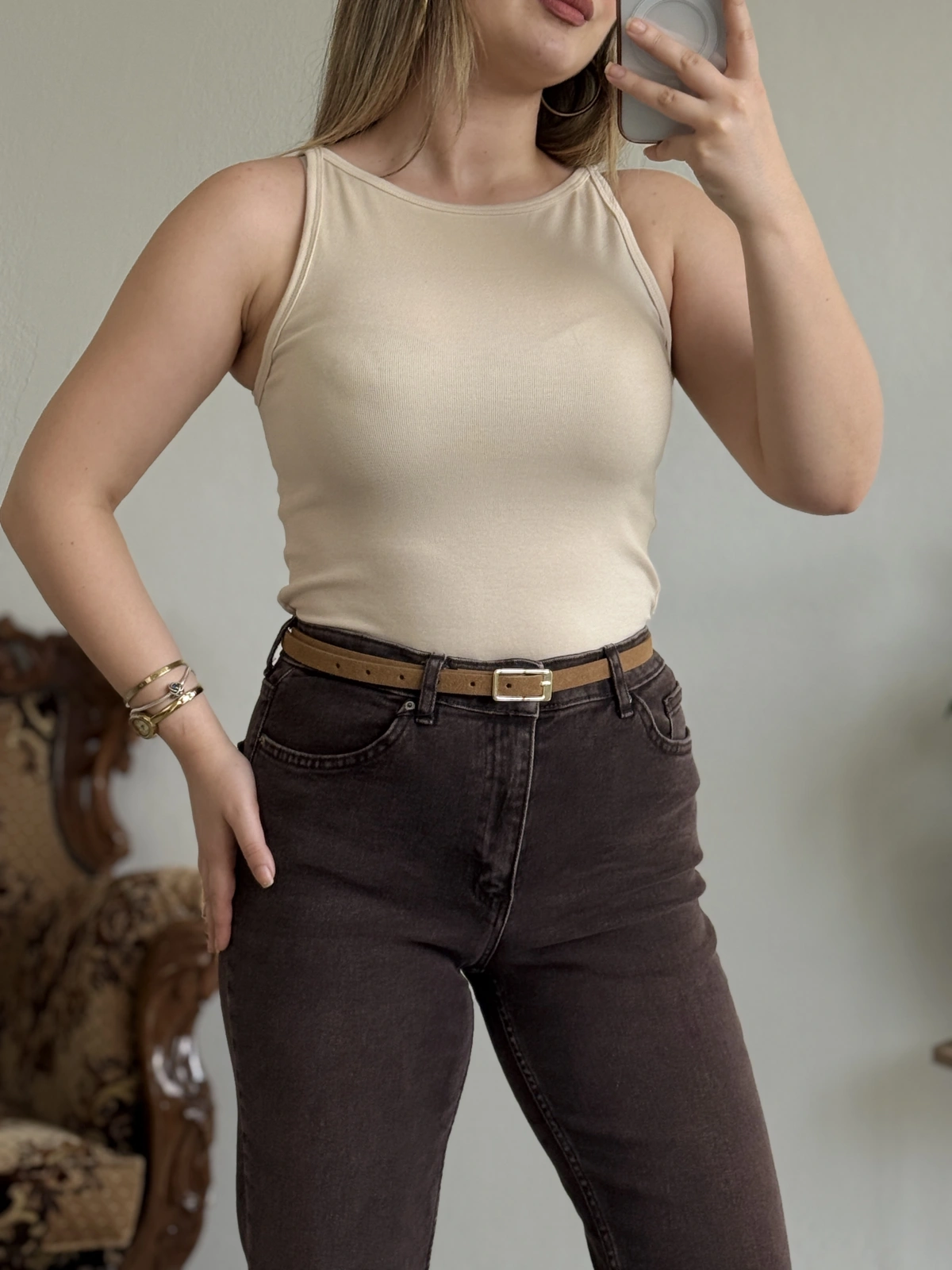 DİLVİN HALTER YAKA BODY