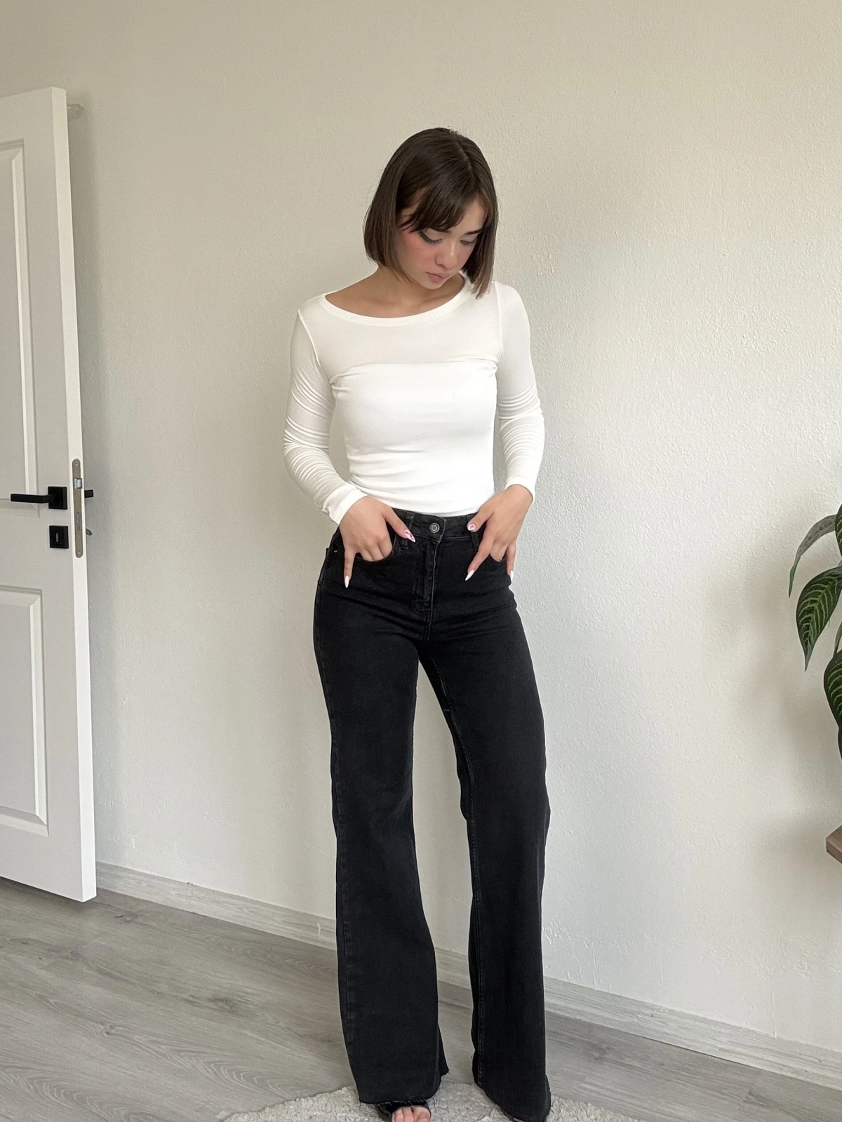 KAROL İSPANYOL PAÇA PUSH UP JEAN