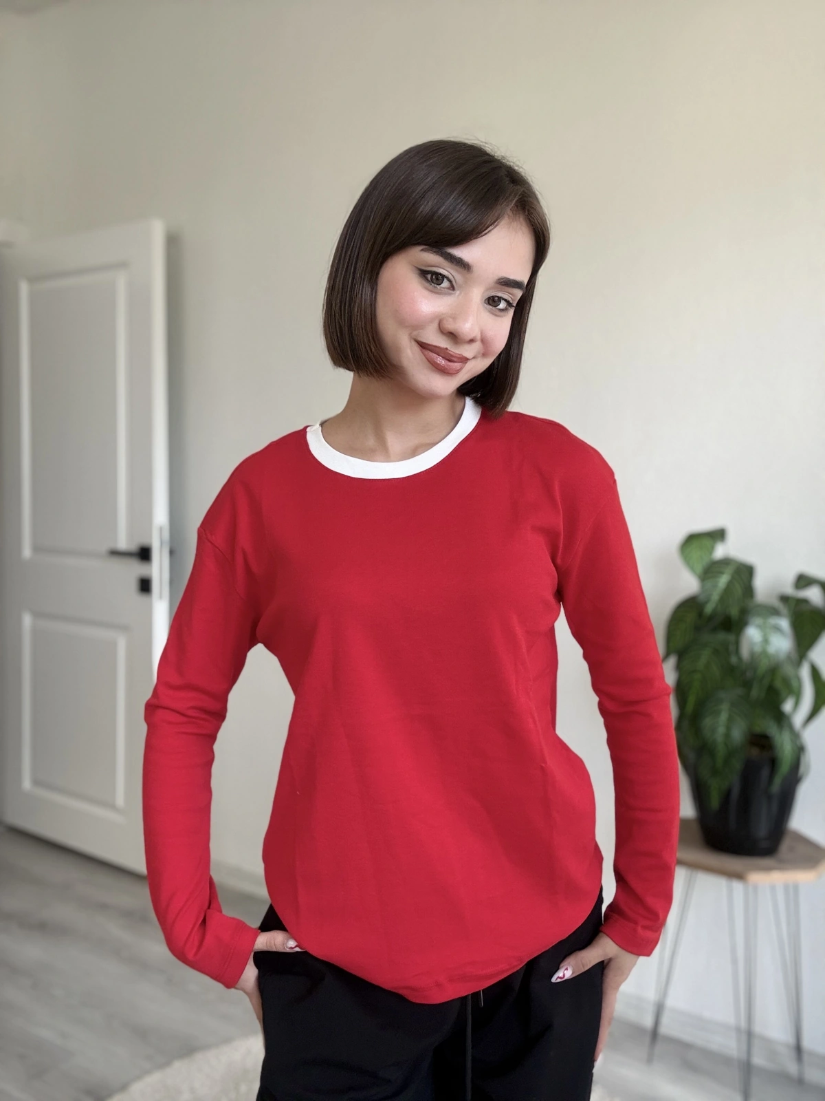 SIFIR YAKA BASIC SWEAT