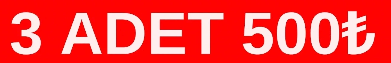 3 ADET 500TL