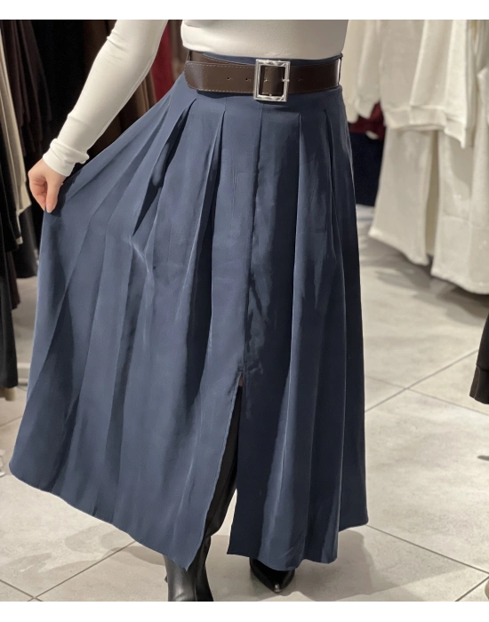 KEMERLİ ÖN YIRTMAÇ DETAY ETEK