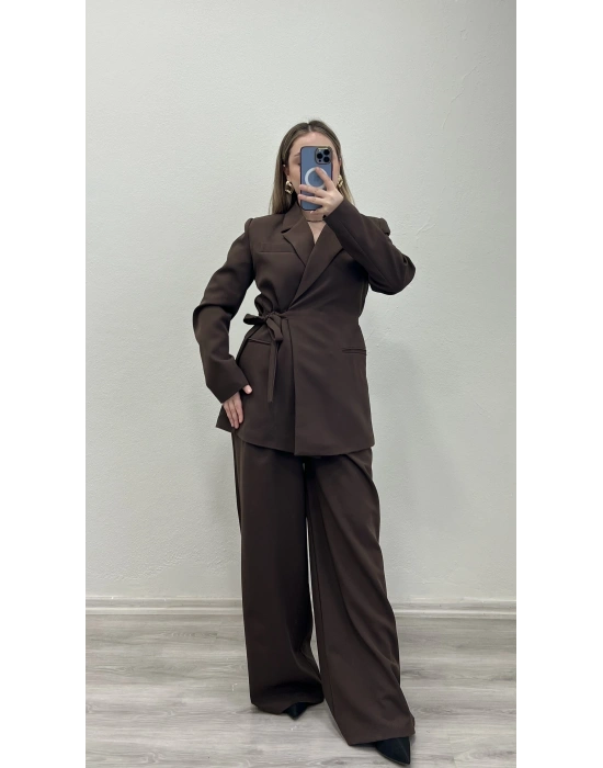 YANDAN BAĞLAMALI DOUBLE TAKIM