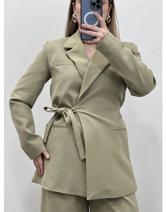 YANDAN BAĞLAMALI DOUBLE TAKIM